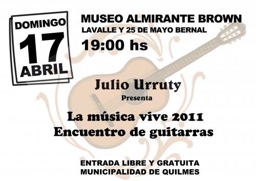 17/04/2011 Concierto mensual de Julio Urruty